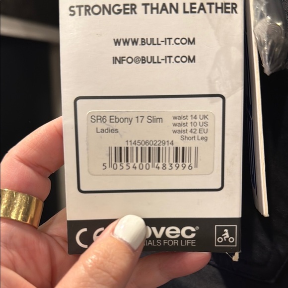 NWT Bull-it Black Jeans size 10 - Picture 6 of 9